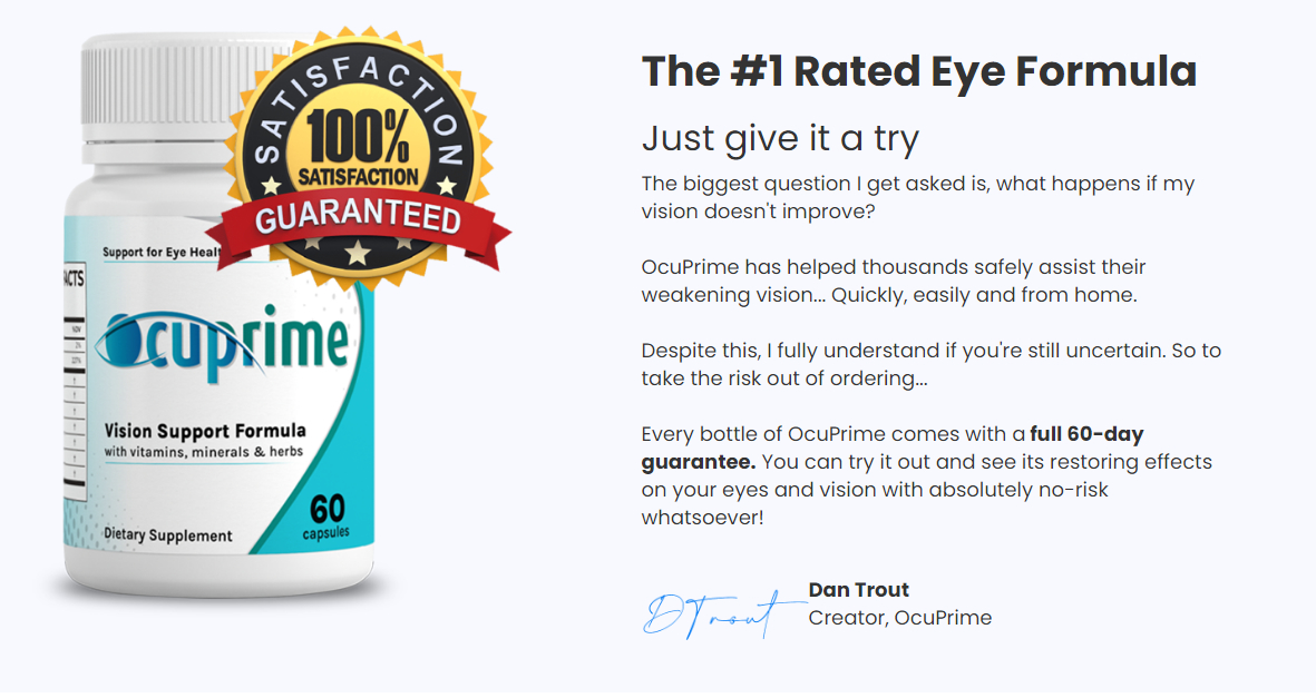 OcuPrime - Leading Causes Of Blindness And Low Vision Read Here - Best  Solution For Age-Related Eye Diseases [Ocuprime Vision Support Formula] by  getocuprime | CGSociety